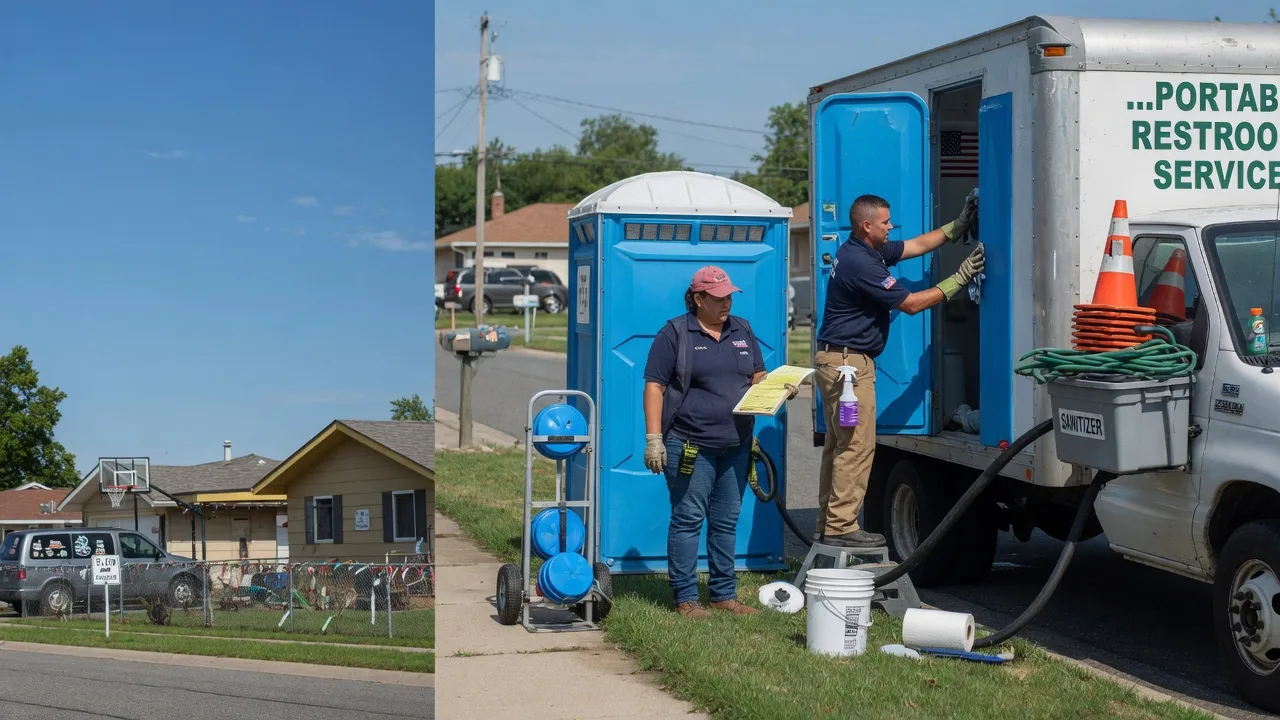 Portable Toilet Rental in Merrillville, IN near me
